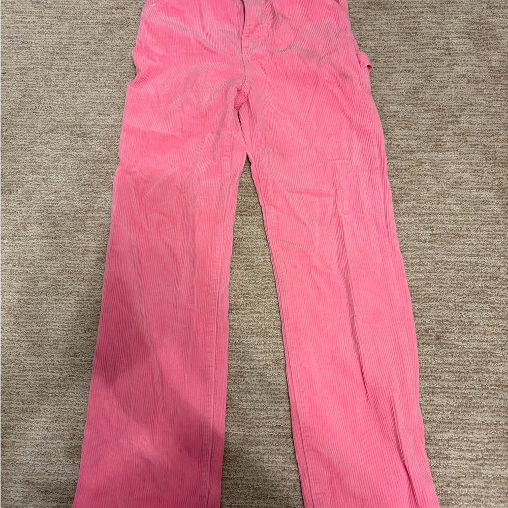 PacSun Pink Flare Corduroy Jeans